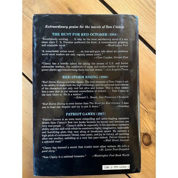 Tom Clancy The Cardinal Of the Kemlin. Hard Cover. 1988. w/ dust cover - Picture 2 of 4